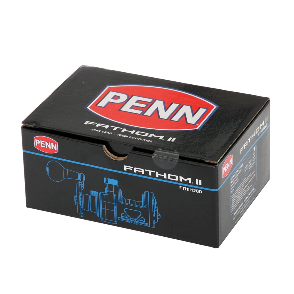 PENN Fathom II 12 Overhead Star Drag Reel 1 PENN Fathom II 12 Overhead Star Drag Reel