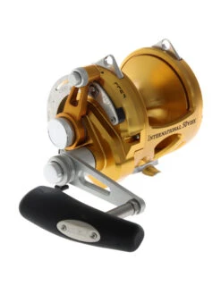 PENN International 50 VISX Ocean Assassin 2-Speed Gold Bent Butt Game Combo 5ft 5in 37kg 2pc -Penn 1370782 1 1 2