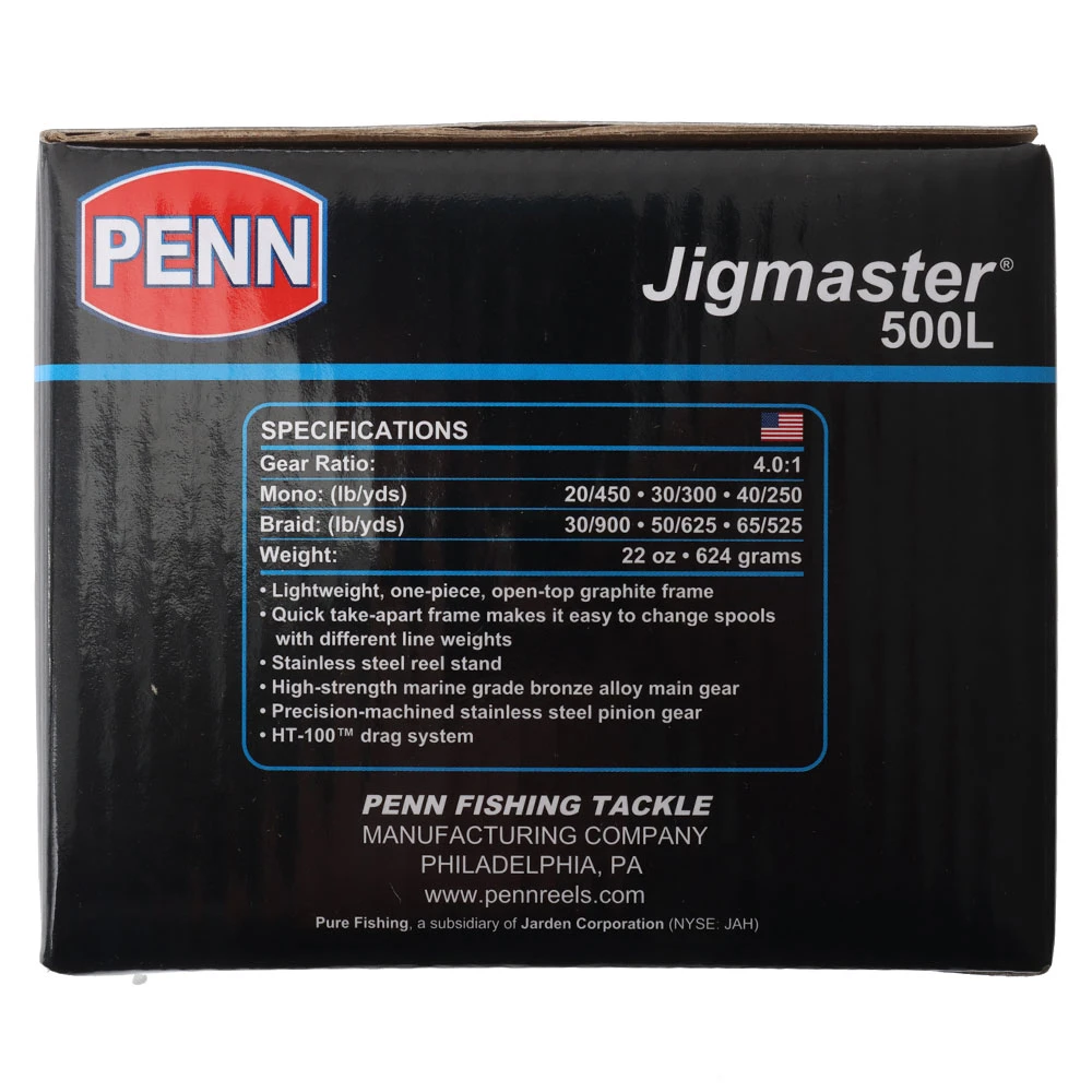 PENN Jigmaster 500L-CP Star Drag Boat Reel 2 PENN Jigmaster 500L-CP Star Drag Boat Reel - Image 2