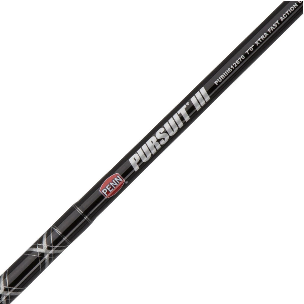 Penn PURIII5000701MH Pursuit III Spinning Combo 2 Penn PURIII5000701MH Pursuit III Spinning Combo - Image 2